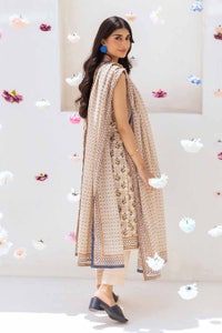 UAE -3PC Printed Cambric Unstitched Suit with Lawn Dupatta CBN-32022 B