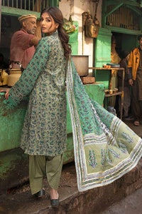 UAE -3PC Lawn Unstitched Printed Suit CL-32463 A