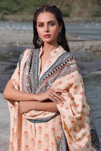 UAE -3PC Printed Karandi Unstitched Suit AY-32008