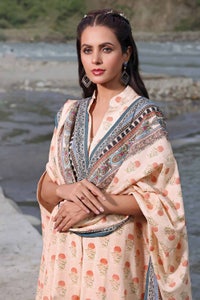 UAE -3PC Printed Karandi Unstitched Suit AY-32008