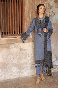 UAE -3PC Chunri Lawn Unstitched Suit CL-22067 A