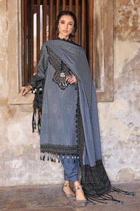 UAE -3PC Chunri Lawn Unstitched Suit CL-22067 A