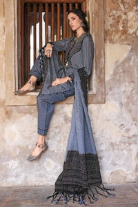UAE -3PC Chunri Lawn Unstitched Suit CL-22067 A
