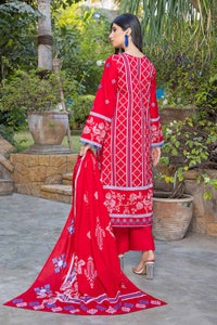 UAE -3PC Lawn Unstitched Printed Suit CL-32267
