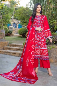UAE -3PC Lawn Unstitched Printed Suit CL-32267