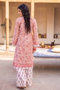 UAE -2PC Lawn Unstitched Printed Shirt Trousers Suit TL-32026 B