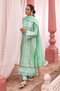UAE -3PC Embroidered Dobby Lawn Unstitched Suit DB-32007