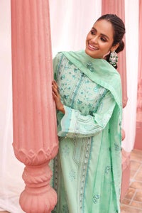 UAE -3PC Embroidered Dobby Lawn Unstitched Suit DB-32007