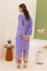 UAE -2PC Printed Cambric Unstitched Suit TCN-32010