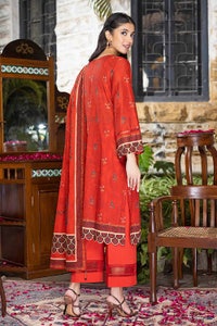 UAE -3PC Lawn Unstitched Digital Printed Suit CL-32252