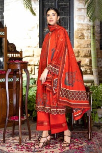 UAE -3PC Lawn Unstitched Digital Printed Suit CL-32252