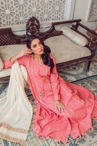 UAE -3PC Jacquard Unstitched Luxury Suit MJ-32034