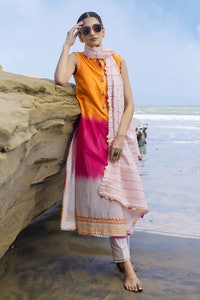 UAE -3PC Embroidered Jacquard Unstitched Suit MJ-32070