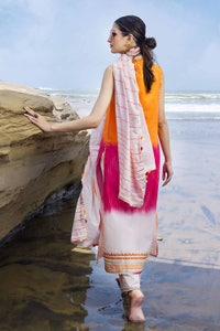 UAE -3PC Embroidered Jacquard Unstitched Suit MJ-32070