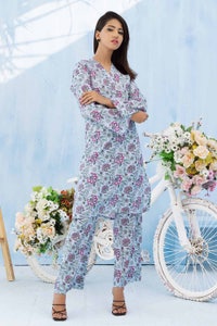 UAE -2PC Printed Lawn Unstitched Suit TL-32078