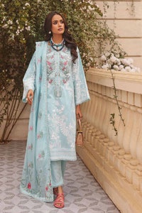 UAE -3PC Embroidered Lawn Unstitched Printed Suit With Embroidered Lawn Dupatta CL-32403