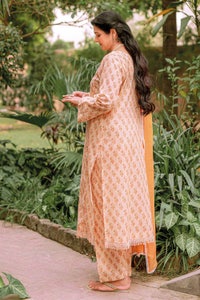 UAE -1PC Lawn Unstitched Digital Printed Fabric SL-32032
