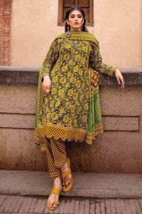 UAE -3PC Lawn Unstitched Printed Suit CL-32449 A