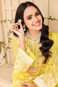 UAE -3PC Embroidered Lawn Unstitched Printed Suit With Embroidered Lawn Dupatta CL-32405