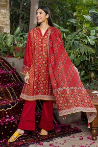 UAE -3PC Lawn Unstitched Printed Suit CL-32253