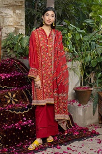 UAE -3PC Lawn Unstitched Printed Suit CL-32253