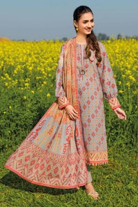 UAE -3PC Lawn Unstitched Printed Suit CL-32427 B