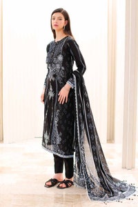 UAE -2PC Lawn Unstitched Suit Shirt Dupatta BT-32002