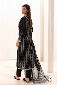 UAE -2PC Lawn Unstitched Suit Shirt Dupatta BT-32002