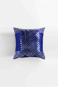 UAE -AW21-GEOMETRIC Digital Foil Cushion Cover