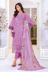 UAE -3PC Embroidered Dobby Unstitched Suit DB-32010