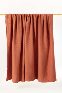 UAE -Ginger Matelasse Blanket