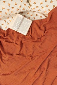 UAE -Ginger Matelasse Blanket