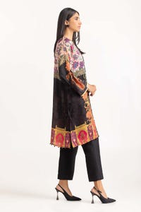UAE -Shamose Silk Embellished Shirt GLM-23-33