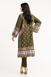 UAE -2PC Screen Print Shirt And Trouser GLM-23-38