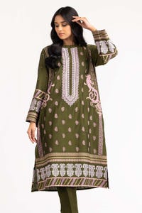 UAE -2PC Screen Print Shirt And Trouser GLM-23-38