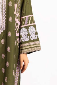 UAE -2PC Screen Print Shirt And Trouser GLM-23-38