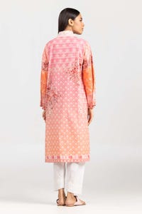 UAE -Digital Printed and Embroidered Cambric Shirt GLS-22-05 DP