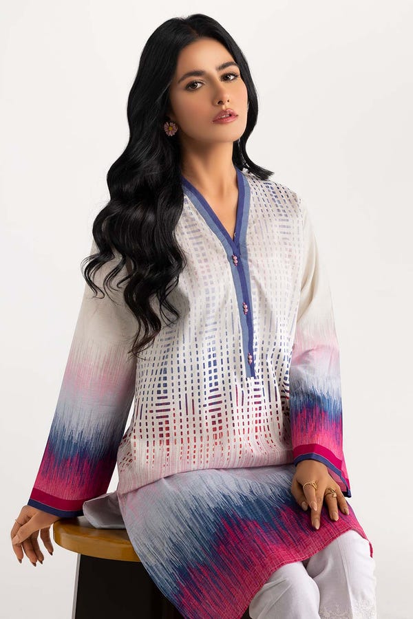 UAE -Digital Printed Light Cotton Shirt GLS-22-112 DP