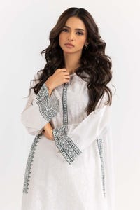 UAE -Light Cotton Screen Printed Kurta GLS-22-149