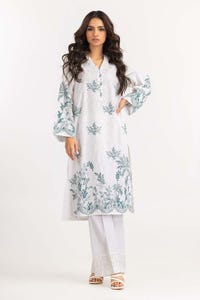 UAE -Light Cotton Screen Printed Kurta GLS-22-150