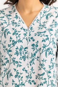 UAE -Light Cotton Screen Printed Kurta GLS-22-151