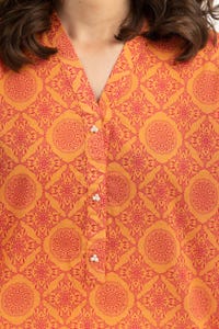 UAE -Digital Printed Cambric Shirt GLS-22-160 1PC