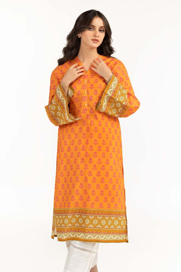UAE -Digital Printed Cambric Shirt GLS-22-181 1PC