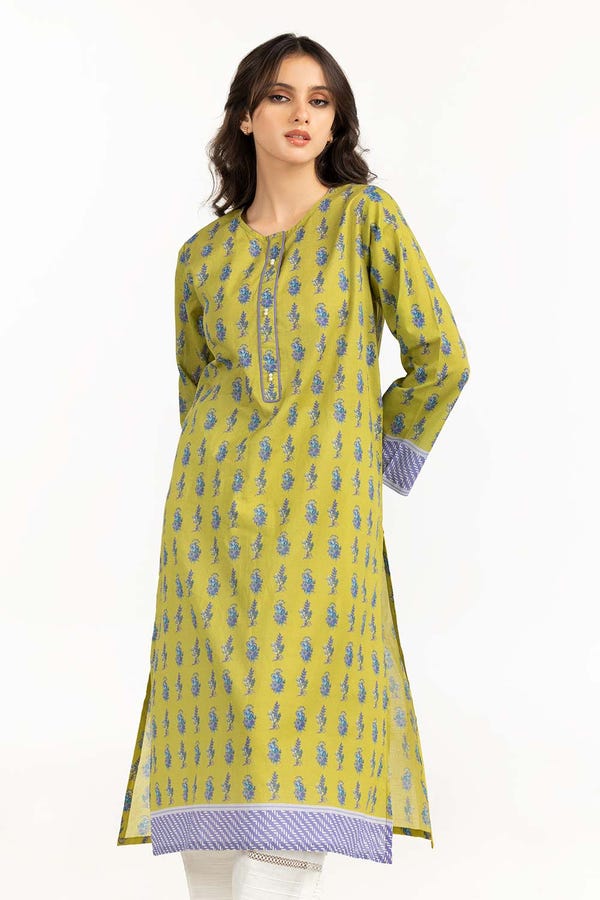 UAE -Digital Printed Cambric Shirt GLS-22-191 1PC