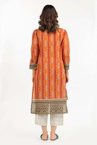 UAE -Digital Printed Cambric Shirt GLS-22-195 1PC