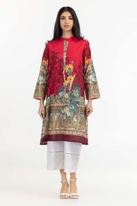 UAE -Cambric Digital Printed Shirt GLS-22-214