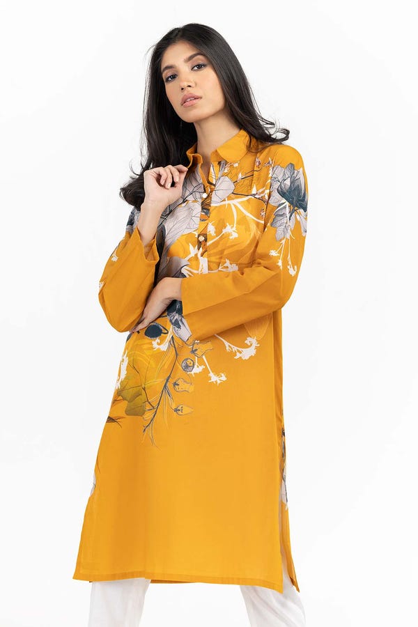 UAE -Digital Printed Cambric Kurti GLS-22-227