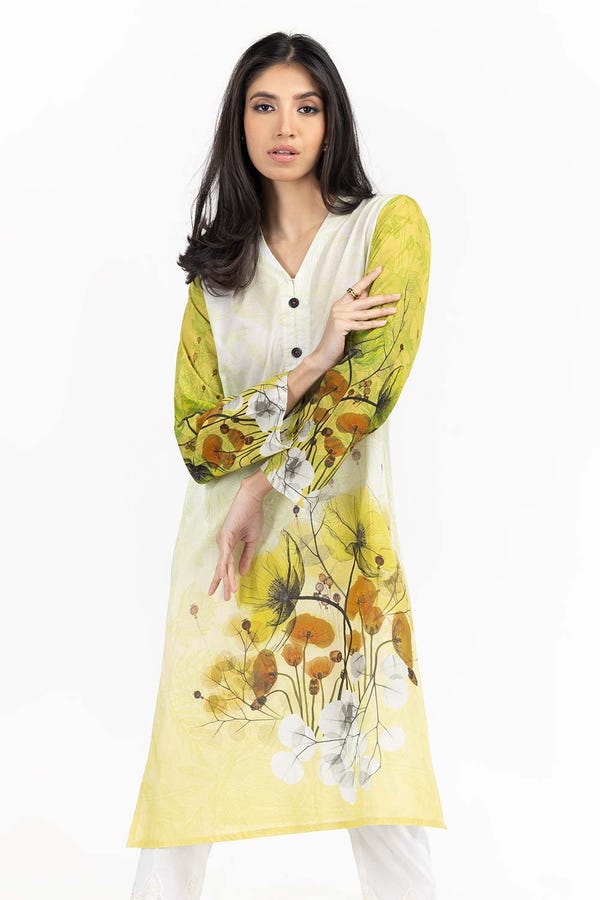 UAE -Cambric Digital Printed Shirt GLS-22-228