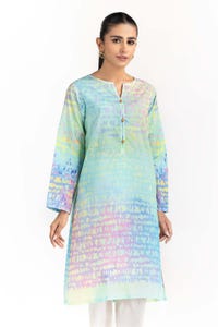UAE -Digital Printed Cambric Shirt GLS-22-254