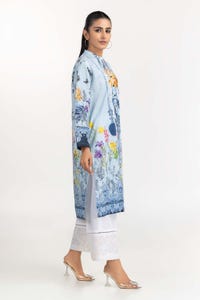 UAE -Digital Printed Cambric Shirt GLS-22-256